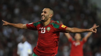 Coupe du monde 2018 (qualifications africaines Gr.C): victoire du Maroc face au Gabon (3-0)
