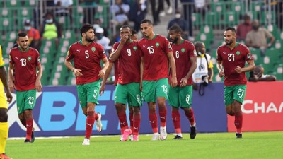 المنتخب الوطني المغربي يواجه نظيره الزامبي في ربع النهاية 'بطولة إفريقيا للاعبين المحليين (الكاميرون 2021)'