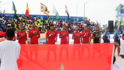 كأس إفريقيا للأمم لكرة القدم الشاطئية (الموزمبيق 2022).. المنتخب الوطني يفوز على نظيره الموزمبيقي (3-1)