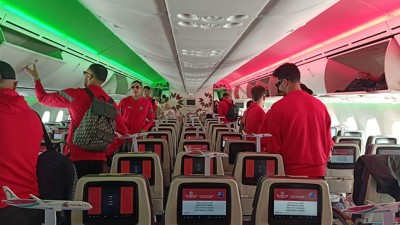 بعثة المنتخب الوطني المغربي لكرة القدم تغادر الدوحة عقب مشاركة تاريخية في كأس العالم قطر فيفا 2022