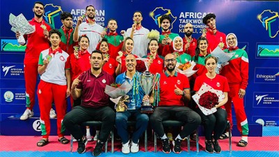 بطولة إفريقيا للتايكواندو (كيغالي 2022).. المنتخب المغربي يتصدر الترتيب العام في فئتي الذكور والإناث