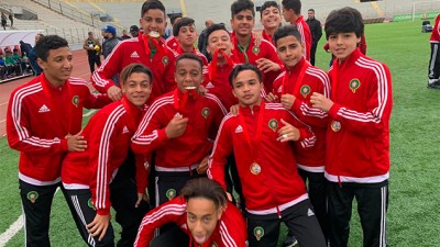 L'équipe nationale marocaine U15 remporte le tournoi de l'Union nord africaine de football