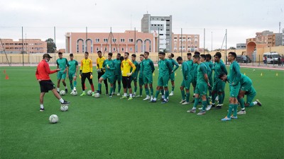 Football, la sélection nationale U20 en stage de préparation à Laâyoune