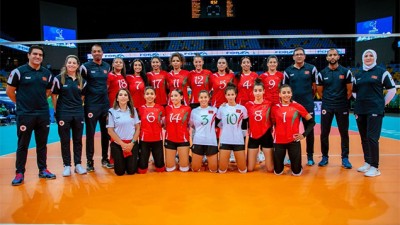 بطولة أمم افريقيا للكرة الطائرة - سيدات (نصف النهائي ).. المنتخب الوطني المغربي ينتزع المركز الثالث