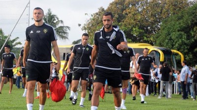 Maroc-Côte d’Ivoire : Premier galop d’entrainement des Lions de l’Atlas à Abidjan