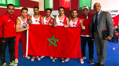 Championnat arabe de gymnastique Marrakech 2018: La sélection marocaine 1è chez les dames (individuelle) et 2è par équipes (Hommes)