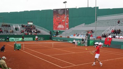 Coupe Davis (1er tour du groupe II): Maroc-Lettonie (2-1) au terme de la deuxième journée