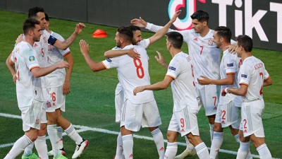 أورو 2020 .. المنتخب الاسباني يبلغ دور الثمن عقب فوزه على نظيره السلوفاكي بخماسية نظيفة