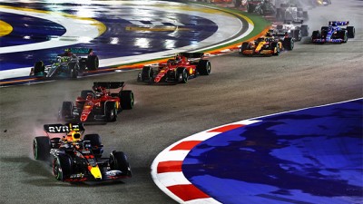 F1.. Sergio Pérez s'impose à Singapour