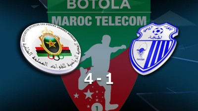 Botola Maroc Télécom D1 (24è journée): Large victoire de l’AS FAR face au CRA (4-1)