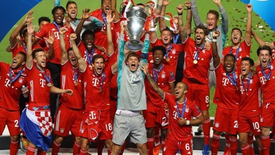 دوري أبطال أوروبا, بايرن ميونيخ يحرز اللقب بفوزه على سان جرمان (1-صفر)