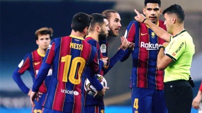 لجنة المسابقات بالاتحاد الاسباني تقرر إيقاف ليونيل ميسي لمبارتين