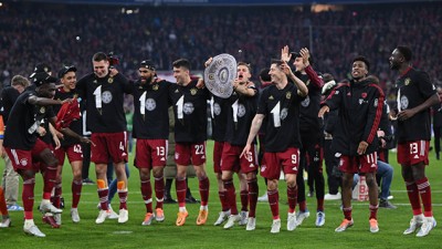 بايرن ميونيخ يفوز على بورسيا دورتموند (3-1) ويتوج بلقب البطولة