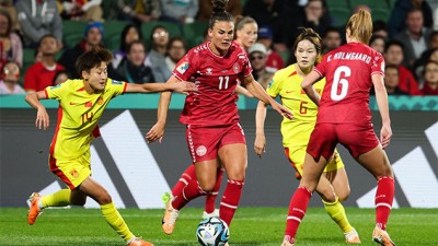 Coupe du monde féminine (1e journée/groupe D).. le Danemark bat in extremis la Chine (1-0)