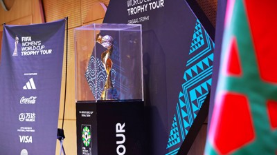 Le trophée du Mondial dames présenté à l'ambassade d'Australie à Rabat