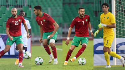 ترشيح أربعة لاعبين مغاربة لنيل جائزة "أفضل لاعب مغاربي في السنة" لمجلة "فرانس فوتبول"