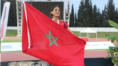 Athlétisme - Championnats Arabes U23 (3e journée).. Le Maroc en tête du classement avec 17 médailles dont 8 en or