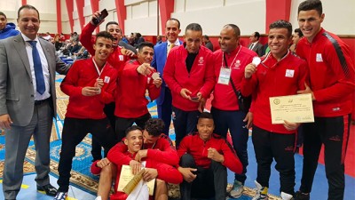 احتلال المغرب المرتبة الثانية ب 3 ذهبيات و 3 فضيات بالبطولة العربية للملاكمة في دورتها الرابعة
