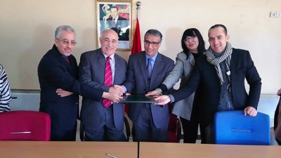 التوقيع بسلا على اتفاقية شراكة في مجال التكوين بين المعهد الملكي لتكوين أطر الشباب والرياضة والجامعة الملكية المغربية للملاكمة