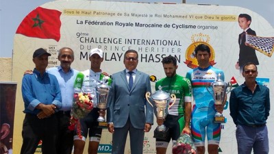 9è Challenge international de SAR le Prince Héritier Moulay El Hassan de cyclisme: L'Algérien Youcef Reguigui remporte la troisième et dernière étape