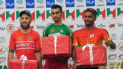 18-ème Tour du Cameroun.. Le Marocain Mounir Makhchoun vainqueur de la 5-ème étape, Adil El Arbaoui 2ème