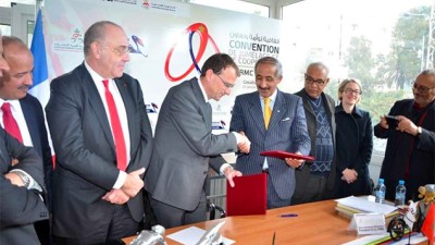 توقيع اتفاقية توأمة و تعاون بين الجامعة الملكية المغربية للدرجات و نظيرتها الفرنسية