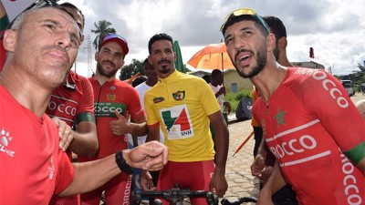 Le Marocain Mohcine El Kouraji remporte le 19ème Tour international cycliste du Cameroun