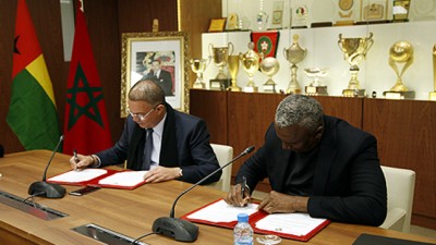 Maroc-Guinée Bissau : La coopération en matière de formation au centre d’un accord de partenariat FRMF-FFGB