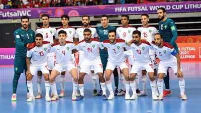 كأس العالم لكرة القدم داخل القاعة ( ليتوانيا 2021 ).. المغرب يلج نادي الثمانية الكبار للعبة