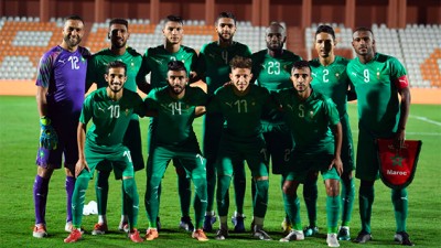Victoire de la sélection nationale des joueurs locaux face à la Libye (2-0)