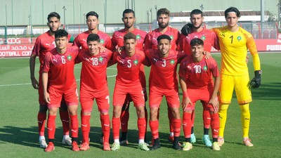 Football.. stage de l'équipe nationale U23 à Maâmora