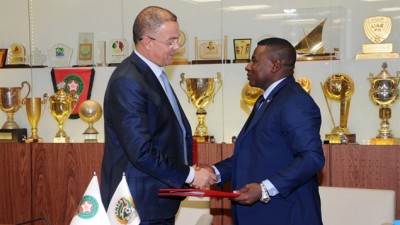Convention de partenariat entre la FRMF et son homologue nigérienne pour le développement du football