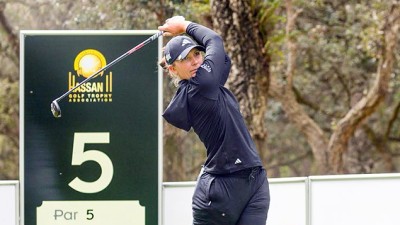 26è édition de la Coupe Lalla Meryem de golf (1ère journée).. La Suédoise Linnea Strom termine en tête du classement