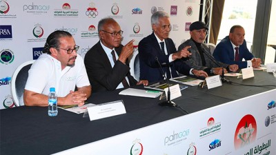 Golf: Présentation des participants aux championnats arabes juniors et dames à Casablanca