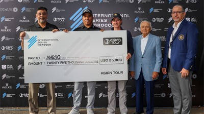 L'Asian Tour octroie un don de 25.000 dollars au profit de l'école rurale de golf d'Ain Hallouf à Rabat