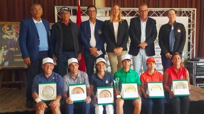 جائزة أكادير الكبرى للغولف: تتويج المغربي عثمان روزي والفرنسية بانتيي ليلاس