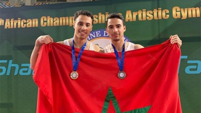ست ميداليات منها ذهبية واحدة حصاد المشاركة المغربية في البطولة الإفريقية للجمباز الفني للكبار والناشئين بمصر