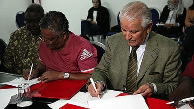 Convention de partenariat entre la Fédération Royale Marocaine de pétanque et des fédérations Africaines des sports de boules