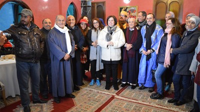 Participation des femmes de Sidi Ifni à une manifestation sportive qui valorise les valeurs de l’amitié, de la cohabitation et de la solidarité