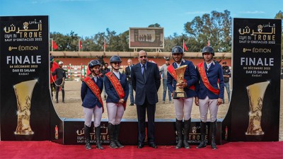 Coupe du trône de saut d'obstacles 2022.. le Club équestre Oued Ykem remporte la 8è édition