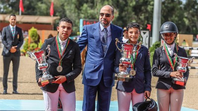 Semaine du cheval 2023 (championnat du Maroc U13 de saut d'obstacles): Ghali Bougja s'adjuge le Prix SAR le Prince Héritier Moulay El Hassan
