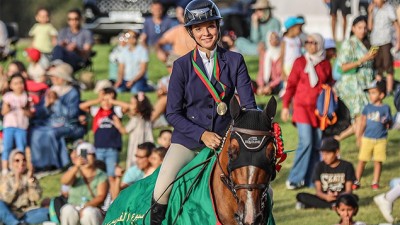 Semaine du cheval 2023 (saut d'obstacles).. La cavalière Melissa Charlier s'adjuge le championnat du Maroc U21