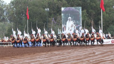 Coup d'envoi à Rabat du Trophée Hassan II de Tbourida/Championnat du Maroc des arts équestres traditionnels