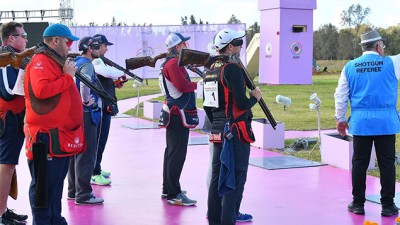 Coupe du monde de tir sportif "Trap-hommes".. La Croatie décroche la médaille d'or par équipe