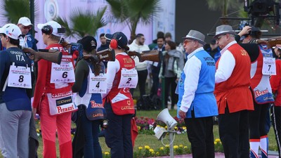 Coupe du monde de tir sportif "Trap-dames".. les Etats-Unis remportent la médaille d'or par équipe