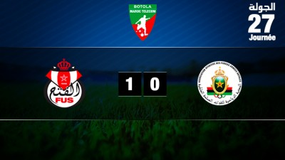 Le FUS de Rabat remporte le derby de la capitale face à l'AS.FAR (1-0)
