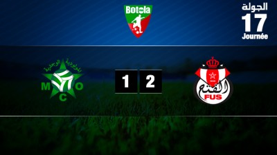 Victoire in extremis du FUS face au Mouloudia d'Oujda (2-1)