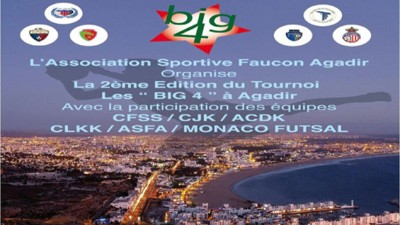 Faucon Agadir remporte le tournoi national de futsal “Big four”