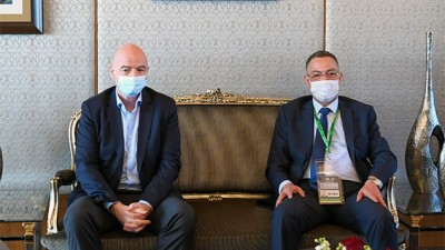 الجمع العام الانتخابي للكونفدرالية الإفريقية ينعقد بالرباط تحت شعار "الوحدة والمستقبل وكرة القدم الإفريقية" (جياني إنفانتينو)