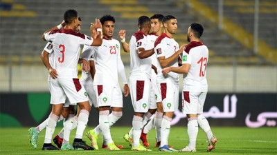 إقصائيات مونديال قطر 2022 (الجولة 4-المجموعة 9).. المنتخب الوطني المغربي يفوز على نظيره لغينيا بيساو (3-0)